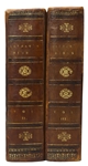 John Latham 2-Volume Set of ''A General Synopsis of Birds'' -- First Edition Published 1783-1785 With All 75 Hand-Colored Plates Present & Original Binding